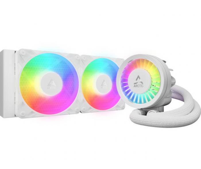 COOLER ARCTIC LIQUID FREEZER III PRO 240 A-RGB FOR CPU LGA1700 - LGA1851 - AM4 - AM5 WHITE