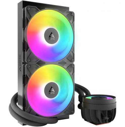 COOLER ARCTIC LIQUID FREEZER III PRO 280 A-RGB FOR CPU LGA1700 - LGA1851 - AM4 - AM5 BLACK