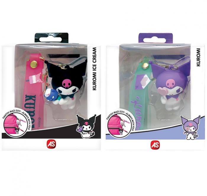 ΦΙΓΟΥΡΑ - ΜΠΡΕΛΟΚ AS HELLO KITTY AND FRIENDS KUROMI SERIES 2 RANDOM 1013-78909