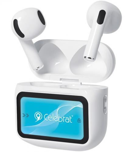 ΑΚΟΥΣΤΙΚΑ BLUETOOTH CELEBRAT W76 WHITE