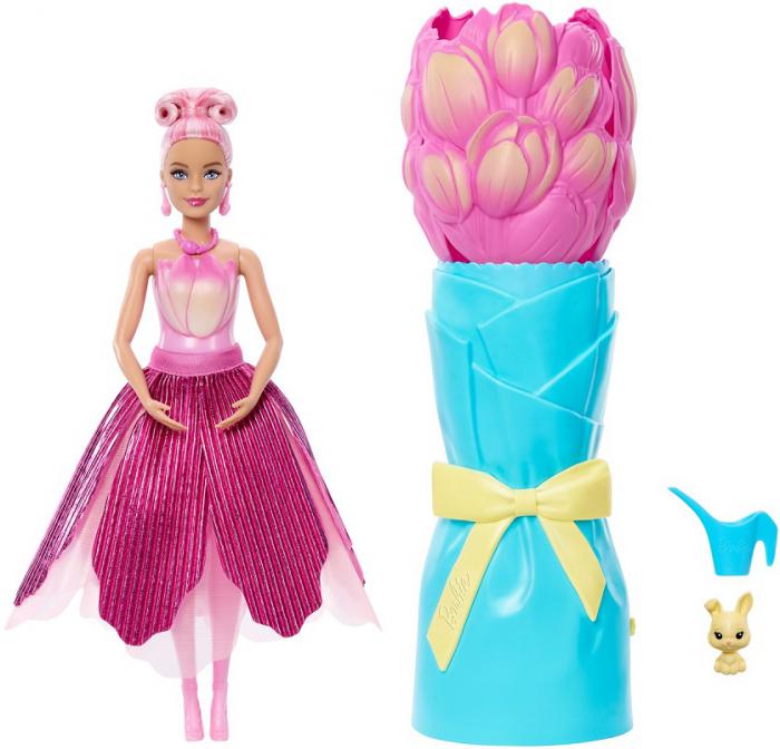 ΚΟΥΚΛΑ MATTEL BARBIE PETAL POP PINK TULIP JMF57
