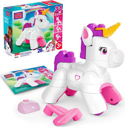 ΤΟΥΒΛΑΚΙΑ MATTEL MEGA BLOCKS UNICORN 3 και #8209;IN και #8209;1 JKG36