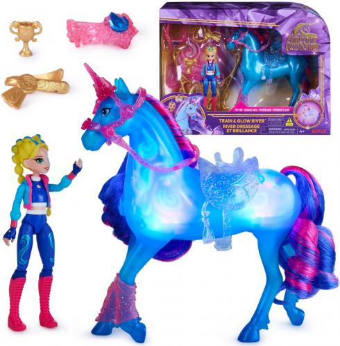 ΠΑΙΧΝΙΔΙ SPIN MASTER UNICORN ACADEMY: TRAIN AND GLOW RIVER 6075347