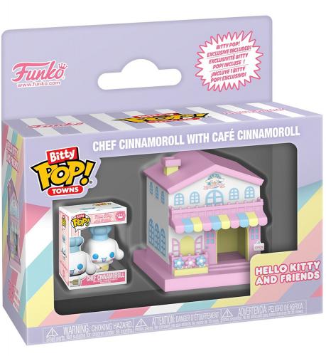 ΦΙΓΟΥΡΑ FUNKO BITTY POP! TOWNS: HELLO KITTY AND FRIENDS - CHEF CINNAMOROLL WITH CAF και #201; CINNAMOROLL