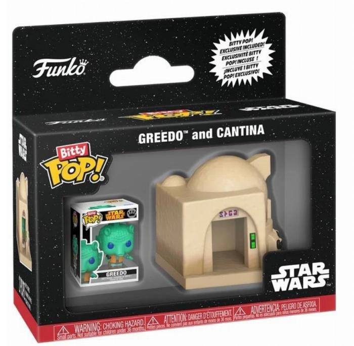 ΦΙΓΟΥΡΑ FUNKO BITTY POP! TOWNS: STAR WARS - GREEDO WITH CANTINA