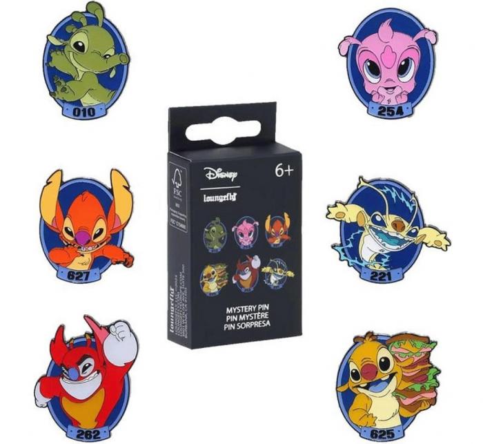 ΚΟΝΚΑΡΔΑ LOUNGEFLY: DISNEY - STITCH EXPERIMENTS MYSTERY WDPN3998