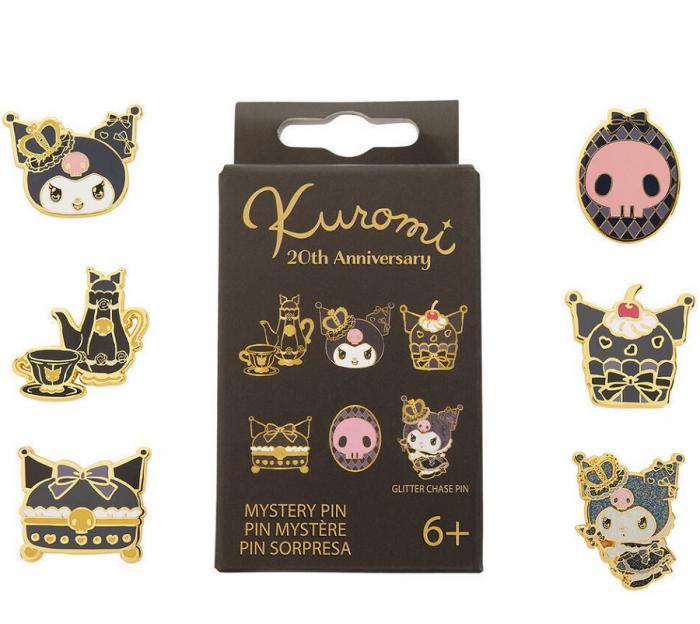 ΚΟΝΚΑΡΔΑ LOUNGEFLY SANRIO: KUROMI 20TH ANNIVERSARY MYSTERY BOX SANPN0290-EA