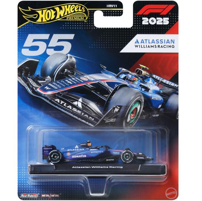 ΠΑΙΧΝΙΔΙ MATTEL HOT WHEELS PREMIUM: F1 – ATLASSIAN WILLIAMS RACING JKD85