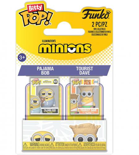 ΦΙΓΟΥΡΕΣ FUNKO BITTY POP! 2-PACK PAJAMA BOB AND TOURIST DAVE