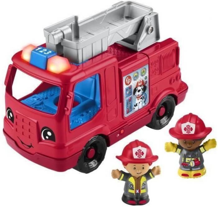 ΠΑΙΧΝΙΔΙ FISHER PRICE: LITTLE PEOPLE - FIRE TRUCK VEHICLE WITH FIGURES HYR88