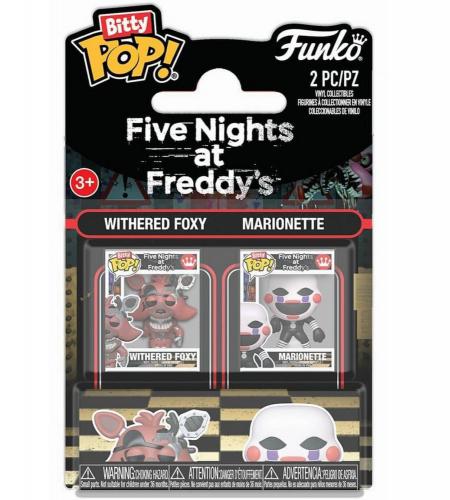 ΦΙΓΟΥΡΕΣ FUNKO BITTY POP! 2-PACK WITHERED FOXY AND MARIONETTE