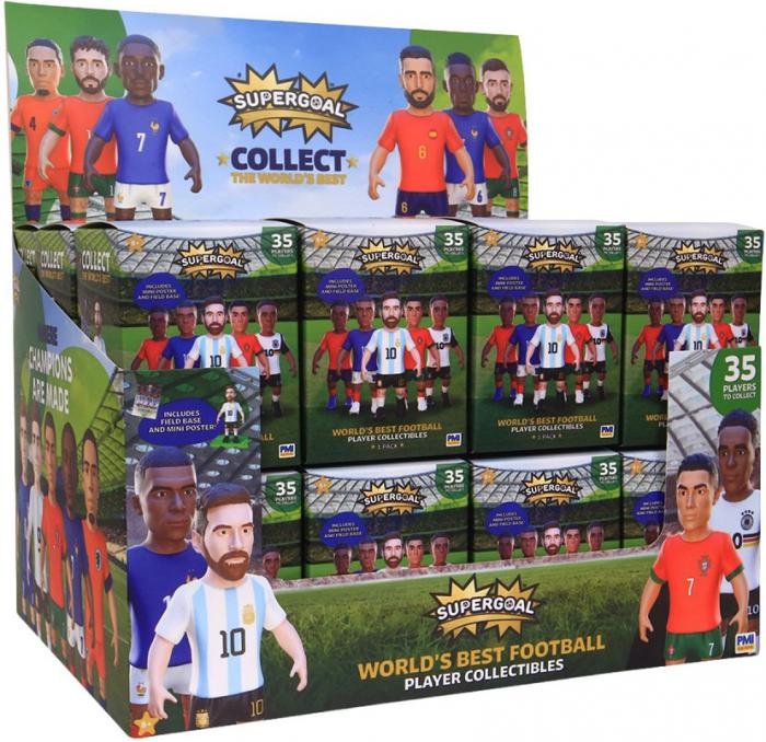 ΦΙΓΟΥΡΑ GIOCHI PREZIOSI SUPERGOAL - ΟΙ ΚΑΛΥΤΕΡΟΙ ΠΟΔΟΣΦΑΙΡΙΣΤΕΣ ΣΤΟΝ ΚΟΣΜΟ BLIND BOX RANDOM UPG01000