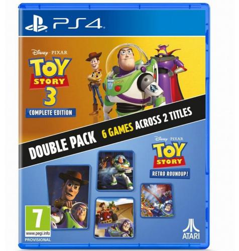 TOY STORY: RETRO ROUNDUP! AND TOY STORY 3 DOUBLE PACK COMPLETE EDITION PS4