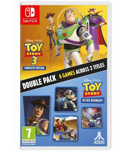 TOY STORY: RETRO ROUNDUP! AND TOY STORY 3 DOUBLE PACK COMPLETE EDITION SWITCH