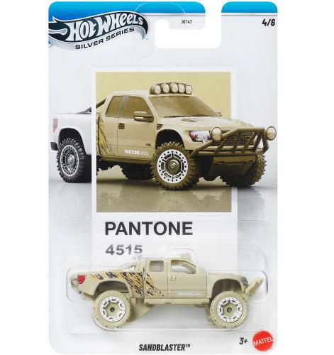 ΠΑΙΧΝΙΔΙ MATTEL HOT WHEELS SILVER SERIES: PANTONE 4515 - SANDBLASTER JKY64