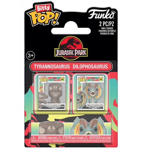ΦΙΓΟΥΡΕΣ FUNKO BITTY POP! 2-PACK TYRANNOSAURUS AND DILOPHOSAURUS