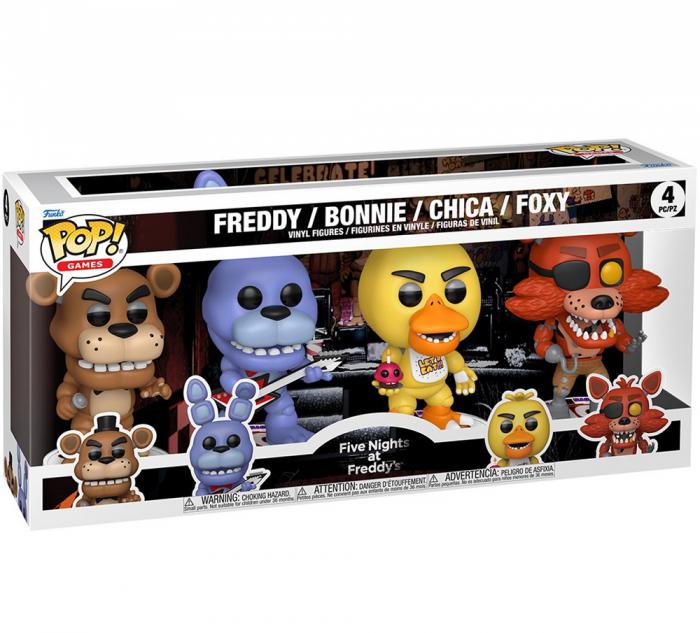 ΦΙΓΟΥΡΕΣ FUNKO POP! 4-PACK FIVE NIGHTS AT FREDDY'S - FREDDY - BONNIE - CHICA - FOXY