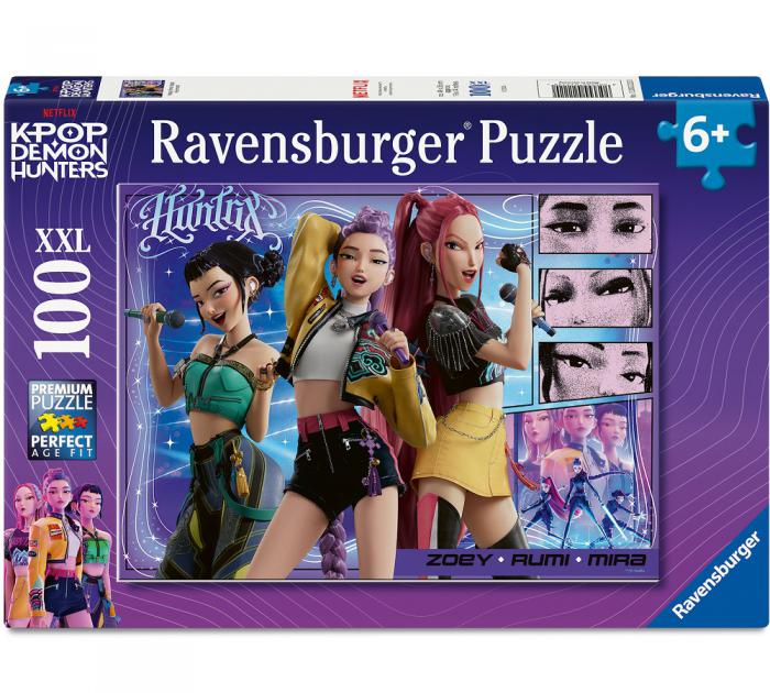 ΠΑΖΛ RAVENSBURGER PUZZLE: K-POP DEMON HUNTER- ZOEY - RUMI - MIRA XXL 100PCS 12002222