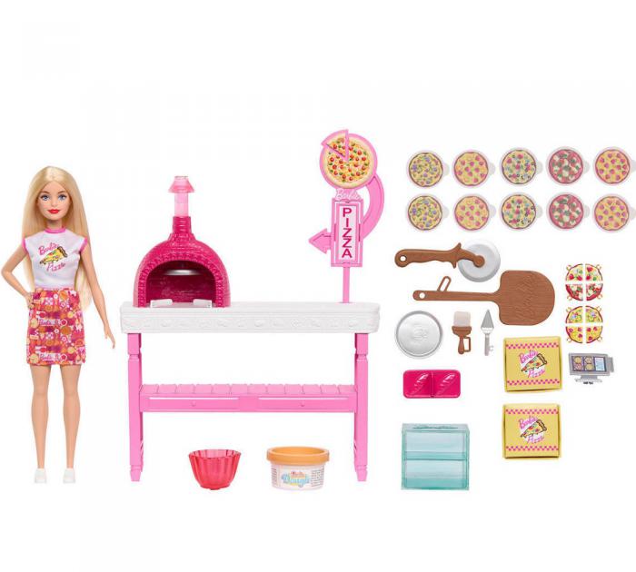ΚΟΥΚΛΑ MATTEL BARBIE: DREAM LAND - PIZZA PLAYSET JMK21