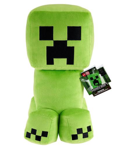 ΛΟΥΤΡΙΝΟ MATTEL MINECRAFT CREEPER JUMBO 40CM HWD75
