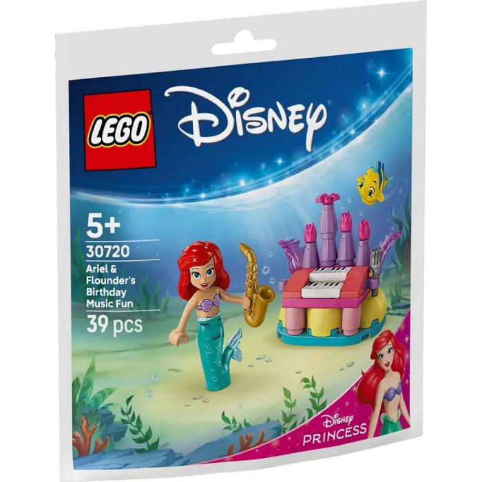 LEGO DISNEY: ARIEL AND FLOUNDER'S BIRTHDAY MUSICAL FUN 30720)