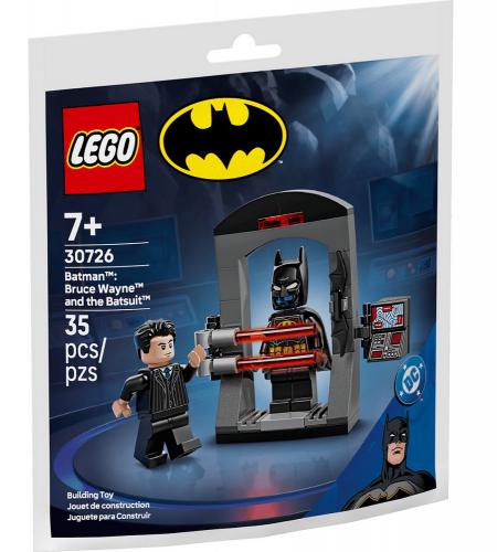 LEGO SUPER HEROES: BATMAN BRUCE WAYNE AND THE BATSUIT 30726