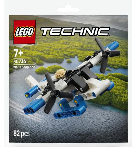 LEGO TECHNIC: WHITE SEAPLANE 30736