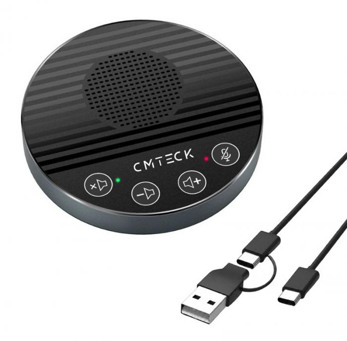 ΕΝΣΥΡΜΑΤΟ ΜΙΚΡΟΦΩΝΟ CMTECK LE2102 USB/USB-C BLACK
