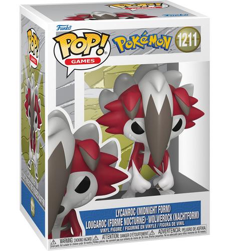ΦΙΓΟΥΡΑ FUNKO POP! LYCANROC (MIDNIGHT FORM) #1211