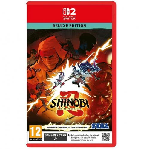 SHINOBI: ART OF VENGEANCE (GAME KEY CARD) DELUXE EDITION SWITCH 2