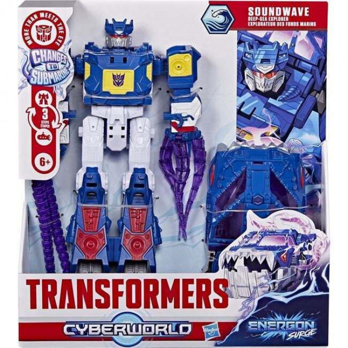 ΦΙΓΟΥΡΑ HASBRO TRANSFORMERS EVERGREEN: CYBERWORLD - SOUNDWAVE DEEP SEA EXPLORER G1964