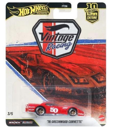 ΠΑΙΧΝΙΔΙ MATTEL HOT WHEELS PREMIUM: VINTAGE RACING – 76' GREENWOOD CORVETTE JKF24
