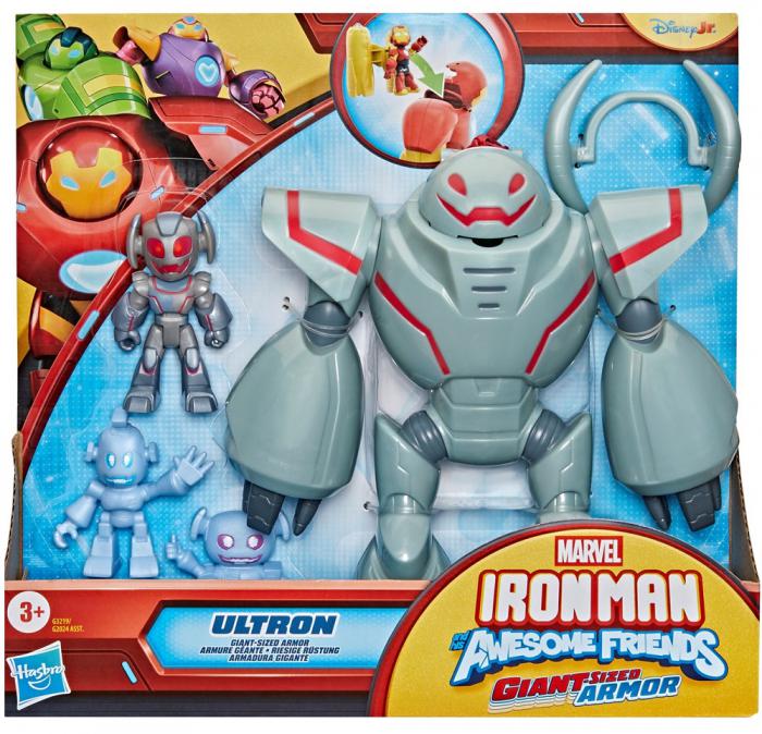ΠΑΙΧΝΙΔΙ HASBRO DISNEYJR.: MARVEL - IRON MAN AND HIS AWESOME FRIENDS - GIANT ARMOR ULTRON G3219
