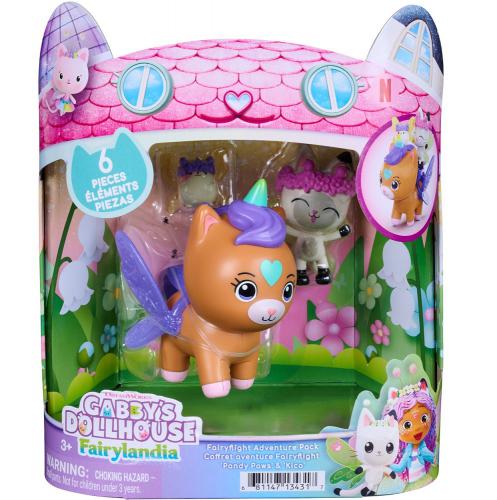 ΠΑΙΧΝΙΔΙ SPIN MASTER GABBY'S DOLLHOUSE: FAIRYLANDIA - PANDY PAWS AND KICO FAIRYFLIGHT ADVENTURE PACK 20157355