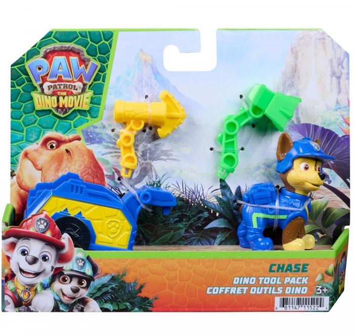 ΠΑΙΧΝΙΔΙ SPIN MASTER PAW PATROL: THE DINO MOVIE - CHASE DINO TOOL PACK 20157003