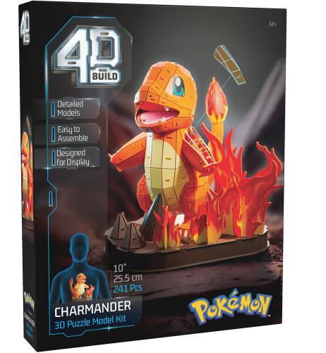 ΠΑΖΛ SPIN MASTER 4D BUILT: POKEMON - CHARMANDER 6075063