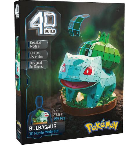 ΠΑΖΛ SPIN MASTER 4D BUILT: POKEMON - BULBASAUR 6075062