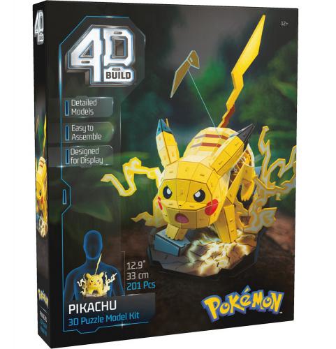 ΠΑΖΛ SPIN MASTER 4D BUILT: POKEMON - PIKACHU 6075061