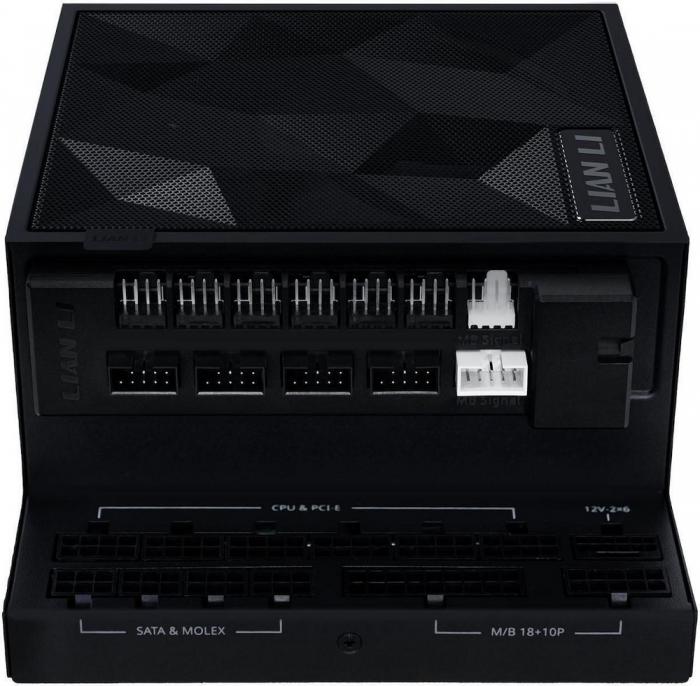 ΤΡΟΦΟΔΟΤΙΚΟ LIAN LI EDGE 1000W 80+ GOLD BLACK