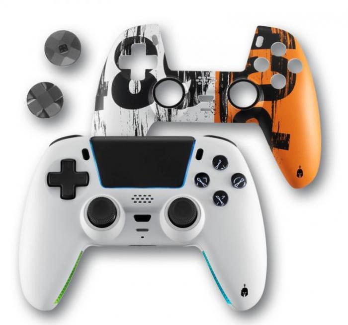 GAMEPAD SPARTAN GEAR SARISSA WIRELESS PC - PS4 -PS5 - SWITCH WHITE