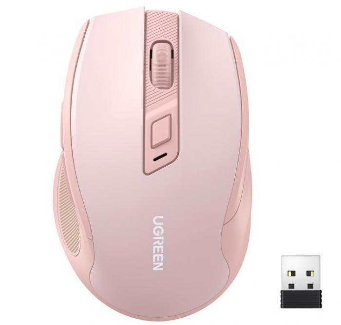 ΑΣΥΡΜΑΤΟ ΠΟΝΤΙΚΙ UGREEN MU006 15378B PINK