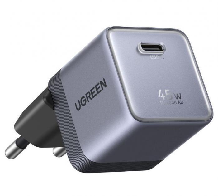 ΦΟΡΤΙΣΤΗΣ ΤΟΙΧΟΥ UGREEN X840 95692B GaN PD 45W GREY