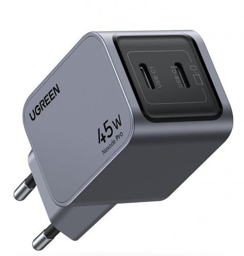 ΦΟΡΤΙΣΤΗΣ ΤΟΙΧΟΥ UGREEN X707 35008 GaN PD 45W GREY