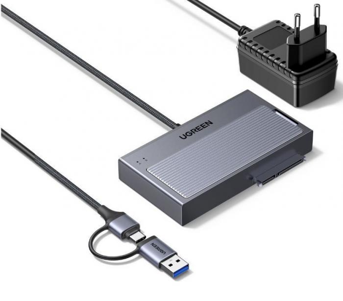 ΜΕΤΑΤΡΟΠΕΑΣ UGREEN D320 75621EU USB 3.2/USB-C ΣΕ M.2 NVMe/SATA