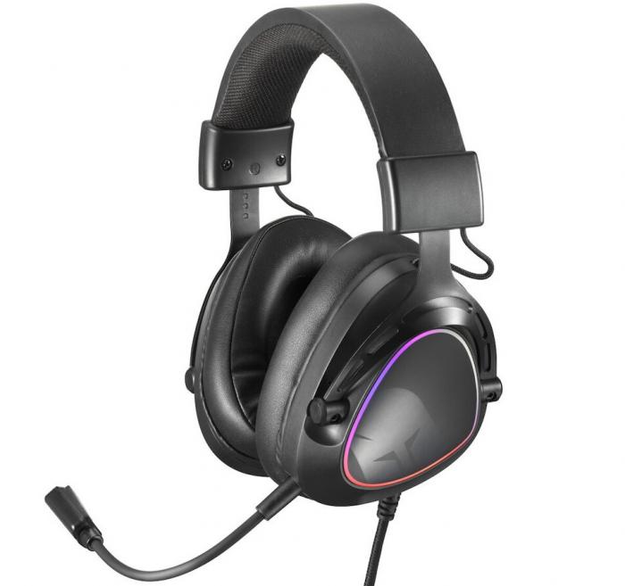 ΑΚΟΥΣΤΙΚΑ GAMING SPARTAN GEAR ERATO ΓΙΑ PC - PS4 - PS5 - SWITCH - SWITCH 2 - XBOXONE - XBOX SERIES X/S BLACK