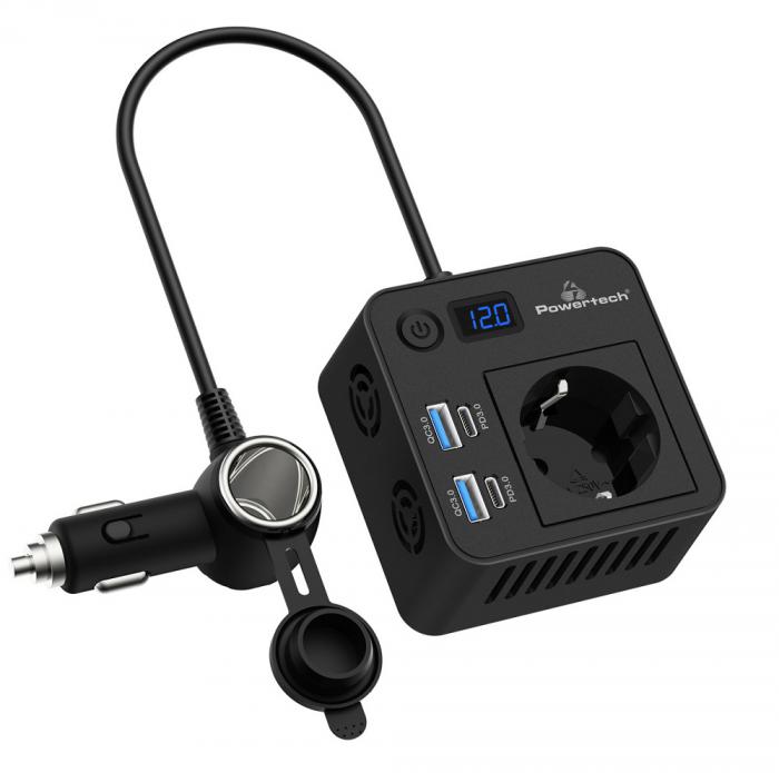 ΜΕΤΑΤΡΟΠΕΑΣ ΤΑΣΕΩΣ POWERTECH PTL-028 200W