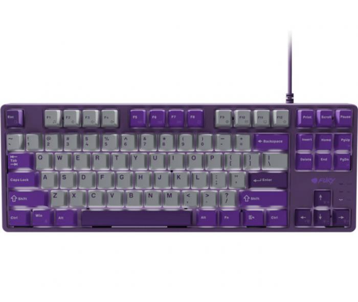 ΠΛΗΚΤΡΟΛΟΓΙΟ GAMING FURY KANABO K2 US MECHANICAL GRAY-VIOLET