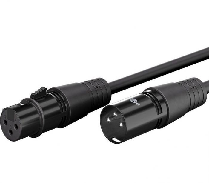 ΚΑΛΩΔΙΟ XLR ΘΗΛ. ΣΕ XLR ΑΡΣ. GOOBAY 80042 10M BLACK