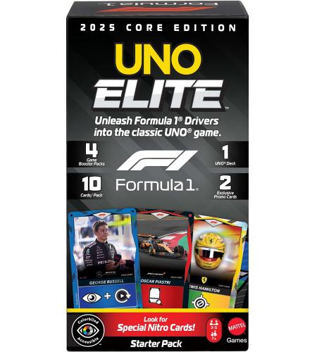 ΠΑΙΧΝΙΔΙ ΜΕ ΚΑΡΤΕΣ MATTEL UNO ELITE F1 JLV42