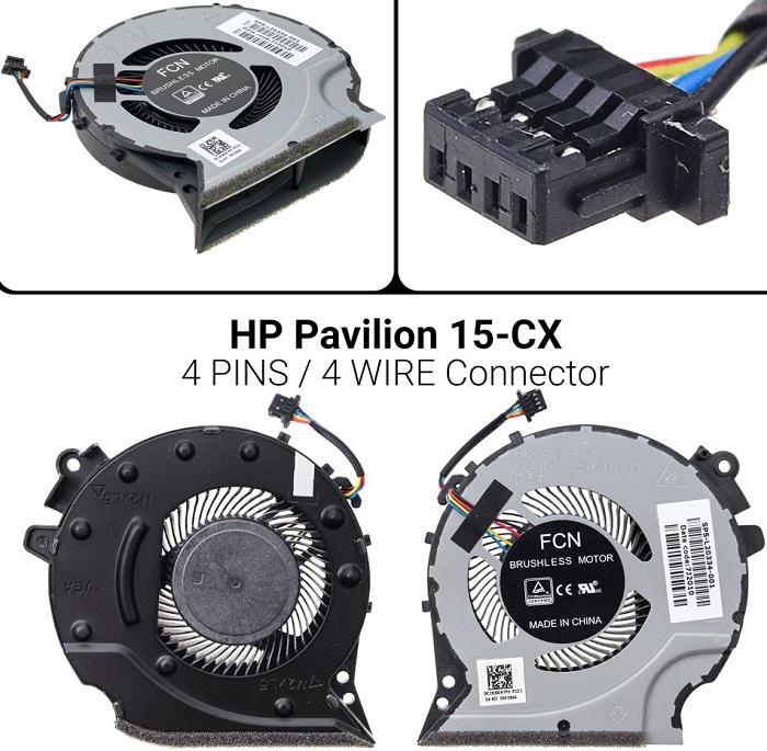 ΑΝΕΜΙΣΤΗΡΑΣ ΓΙΑ LAPTOP HP PAVILION 15-CX FOR GPU
